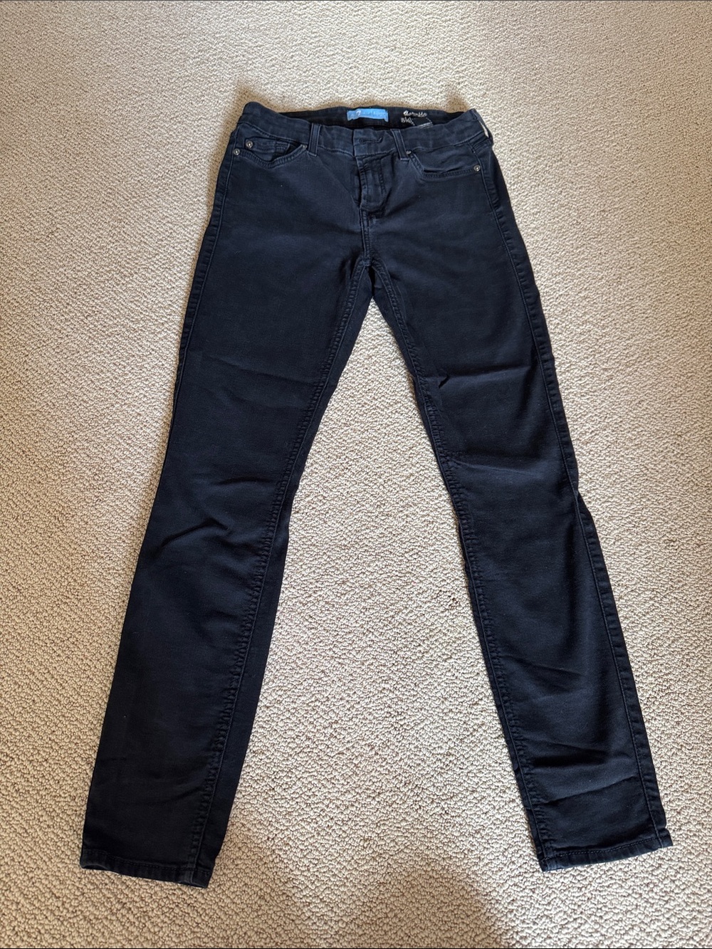 7 For All Mankind Women's Skinny Jeans - Black